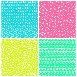 Geometric Abstract Patterns vector image