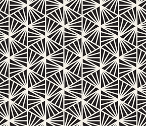 seamless pattern repeating geometric elements vector image