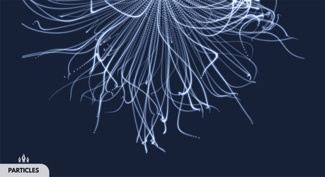 Abstract science or technology background array vector