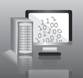 database design vector image