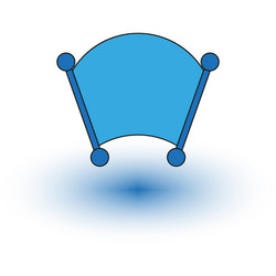 bezier curve symbol anchor path node handle tool vector image