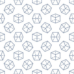 geometry science concept line seamless pattern vector