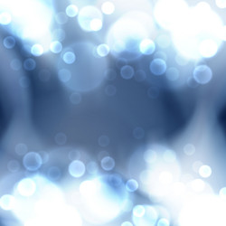 Blue christmas lights background vector