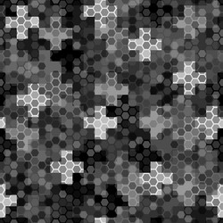 Abstract Hexagonal Pattern vector image