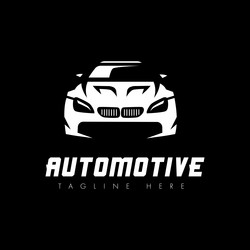 Modern Automotive Logo Vector Image