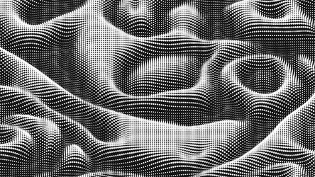 point wave noise texture abstract dot background vector image