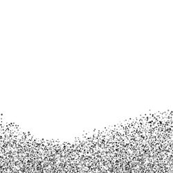 Silver Sequins Greeting Card vector