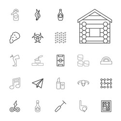 22 texture icons vector