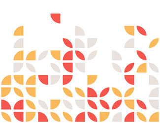 abstract pattern design in scandinavian vector image