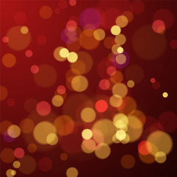 Bokeh Lights Abstract Background vector image