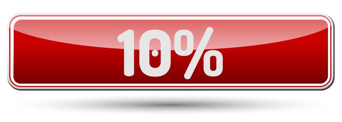 10 - abstract beautiful button with text vector image