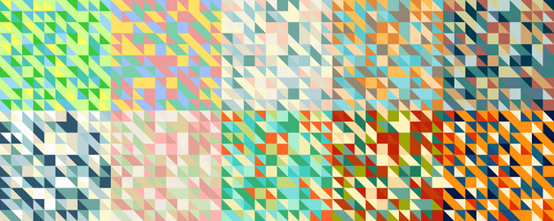 seamless geometric triangle pattern abstract vector image