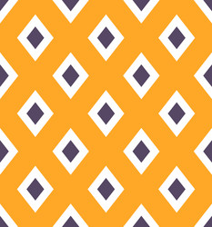 Retro Rhombus Pattern vector image