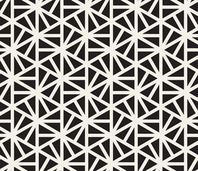 seamless pattern repeating geometric elements vector image