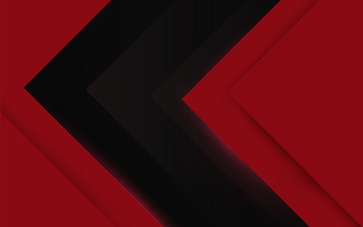 Abstract red arrow overlap black white Royalty Free Vector