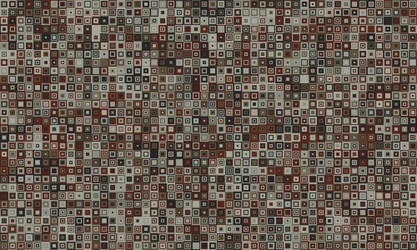 geometric grid pattern with textured cubes vector image