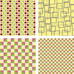 big collection patterns on different topics vector