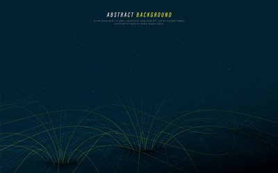 big data and network background quantum vector image