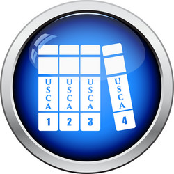code of laws icon vector image