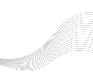 abstract wavy line background pattern vector image