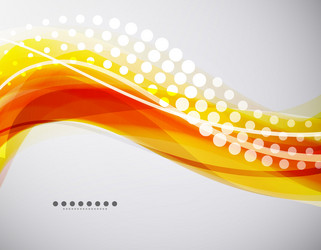 Dynamic Wave Pattern vector image
