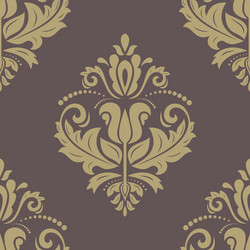 Orient seamless pattern abstract background vector