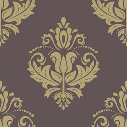 orient seamless pattern abstract background vector