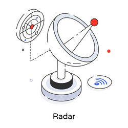 Radar Outline Vector Images (over 7,600)