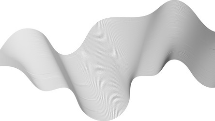 abstract backdrop with grey wave gradient lines vector image