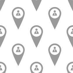 new man pointer seamless pattern vector image