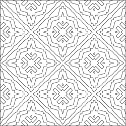 geometric pattern with triangular elements vector image