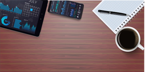 web site template forex market binary option vector image