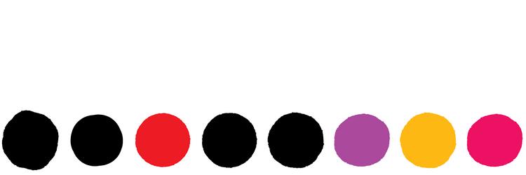 random circles with hand drawn free drawing vector image