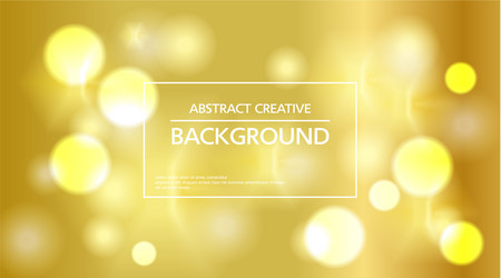 bokeh bright background with message box vector image