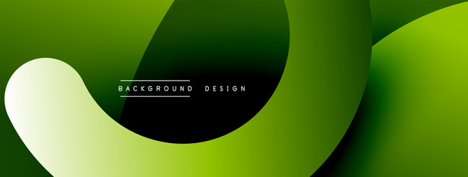 abstract overlapping lines and circles geometric vector image