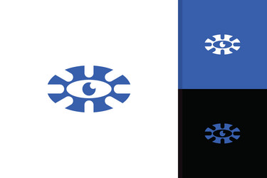 Vision eye logo Royalty Free Vector Image - VectorStock