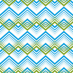 Zig zag geometric pattern retro style background vector