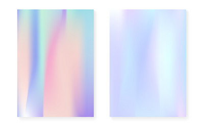 Pearlescent background with holographic gradient vector