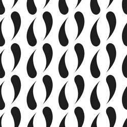 Seamless abstract background comma doodle vector