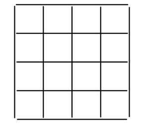 irregular random intersecting lines abstract grid vector image