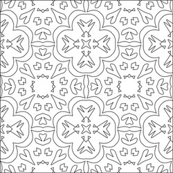geometric pattern with triangular elements vector image