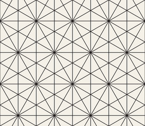 seamless pattern repeating geometric elements vector image