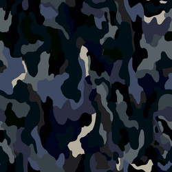 Abstract monochrome camouflage seamless pattern vector