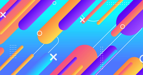 abstract minimal geometric shape background vector image