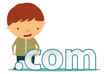 Dot Com Character vector