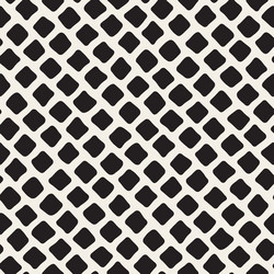 Diagonal Black and White Rectangular Pattern vector image