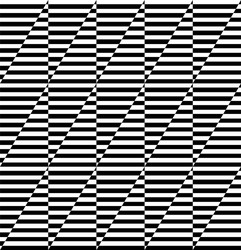 Dynamic Zigzag Pattern vector image