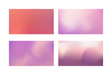 abstract red gradient mesh background vector image