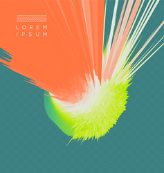 background with exploding rays abstract vector image