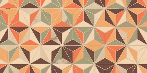 geometric pattern with triangle shape vector image